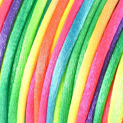 Nylon Satin Rattail Cords NWIR-A004-5A-1