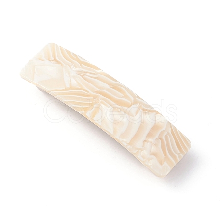 Cellulose Acetate(Resin) Hair Barrette PHAR-F012-02B-1