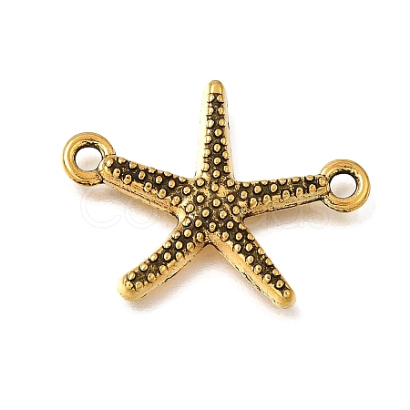 Tibetan Style Alloy Connector Charms AL-CBA3B63-28AG-1