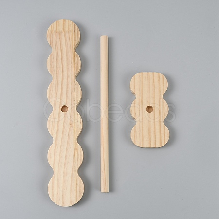 Wood Headband Holders ODIS-WH0043-301C-1