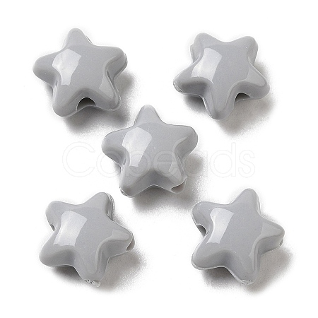 Opaque Acrylic Beads OACR-C016-30E-1
