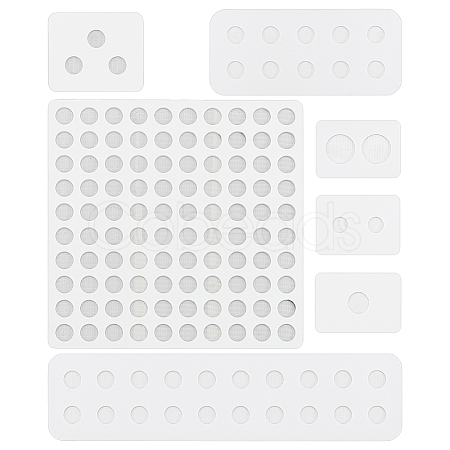 7Pcs 7 Styles Acrylic Bead Design Boards ODIS-BC0001-16-1