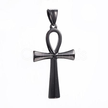 304 Stainless Steel Pendants STAS-G093-17B-1