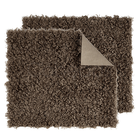 2Pcs Wool Hair Fabric DIY-PH0038-56E-1