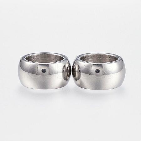 Tarnish Resistant 304 Stainless Steel Beads STAS-P127-01P-1