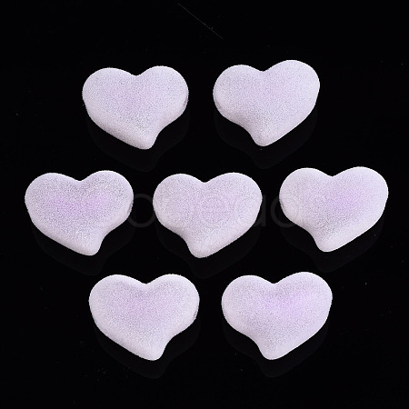 Flocky Acrylic Beads X-MACR-S275-27C-1