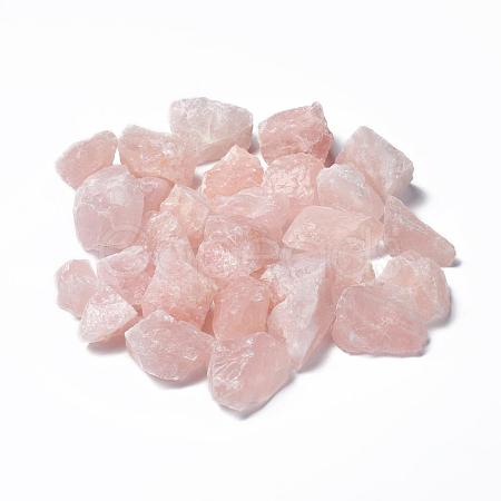 Rough Raw Natural Rose Quartz Beads G-F710-03-1