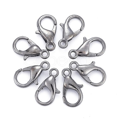 Zinc Alloy Lobster Claw Clasps E102-B-1