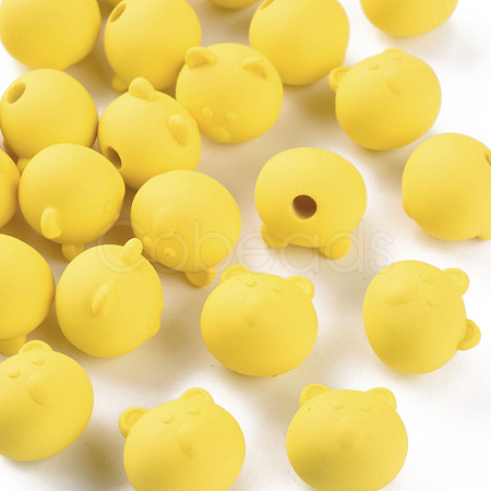 Acrylic Beads OACR-S039-06-81-1
