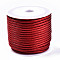 Waxed Polyester Cords, for Jewelry Making, Red, 1.5mm, about 10m/roll