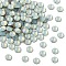 Preciosa&reg Crystal Hotfix Flatback Stones, Czech Crystal, Round(438 11 612 Chaton Rose VIVA 12 &reg), 51000 Chrysolite Opal, SS8(2.3~2.5mm)