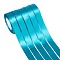 Single Face Satin Ribbon, Polyester Ribbon, Deep Sky Blue, 1 inch(25mm) wide, 25yards/roll(22.86m/roll), 5rolls/group, 125yards/group(114.3m/group)