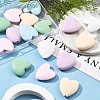 18Pcs 6 Colors Wood Beads WOOD-FS0001-44-7