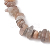Adjustable Natural Multi-Moonstone Chip Beaded Necklaces NJEW-JN05933-4