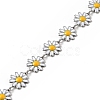 304 Stainless Steel Flower Link Chains CHS-C004-04B-P-1