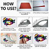 PVC Heat Transfer Film DIY-WH0452-010-4