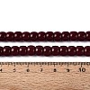 Opaque Glass Beads Strands GLAA-NH0002-B13-2