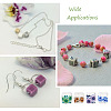 72Pcs 4 Color Handmade Porcelain Ceramic Beads Strands PORC-FW0001-01-9