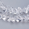 Transparent Glass Beads Strands EGLA-J145-6mm-NB01-3