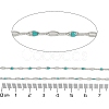 Brass Dapped Chains AJEW-Q153-02P-07-2