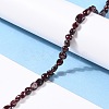 Natural Garnet Beads Strands G-G018-22-4