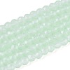 Imitation Jade Glass Beads Strands GLAA-T028-3mm-11G-1