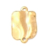 304 Stainless Steel Textured Links Connector Charms STAS-K302-02F-G-1