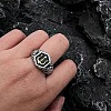 Trident Pattern Alloy Finger Rings for Men FS-WGDDE62-03-1