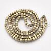 Electroplate Non-magnetic Synthetic Hematite Bead Strands G-Q467-11I-2