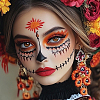 Plastic Makeup Painting Practice Board MRMJ-WH0101-004-6