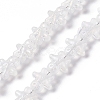 Electroplate Glass Beads GLAA-P005-M-4