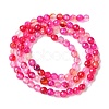 Natural Striped Agate/Banded Agate Beads Strands X-G-G545-04H-5