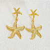 304 Stainless Steel Dangle Stud Earrings FS-WG5CF4C-01-4
