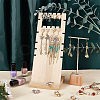 16-Hole 2-Row Wood Jewelry Display Stands EDIS-WH0016-007B-5