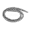 Electroplated Synthetic Non-magnetic Hematite Beads Strands G-I364-B01-03-2