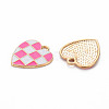 Alloy Enamel Pendants ENAM-S121-176C-RS-3