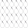 1000Pcs Plastic Snap Lock Hang Tag String CY0001-12-7