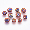 Handmade Lampwork Evil Eye Cabochons LAMP-P043-A05-2