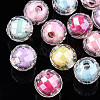 Transparent Acrylic Beads TACR-N011-006B-03-1