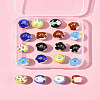 20Pcs 5 Colors Handmade Porcelain Beads PORC-FS0001-18-8