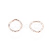 304 Stainless Steel Open Jump Rings X-STAS-O098-01RG-03-2