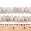 Natural White Crazy Agate Beads Strands G-C259-A11-6x10mm-5