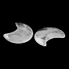 Natural Quartz Crystal Moon Palm Stones G-M416-04D-3