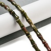 Natural Unakite Beads Strands G-Q178-A10-01-2