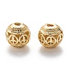 Alloy Hollow Beads X1-PALLOY-P238-21G-RS-3