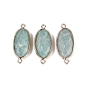 Natural Amazonite Links Connectors X-G-R472-03H-1