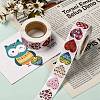 Heart Shaped Stickers Roll DIY-K027-A03-5