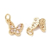 SHEGRACE Brass Pave Clear Cubic Zirconia Pendants XGRQ3Q824-628G-C-2