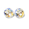 Light AB Style K9 Glass Rhinestone Cabochons RGLA-J033-C-001LA-3