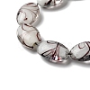 Handmade Lampwork Beads Strands LAMP-K037-13-3